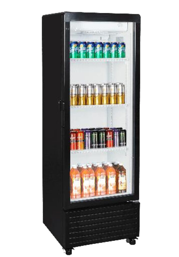 TCL Upright Fridge F280SCB