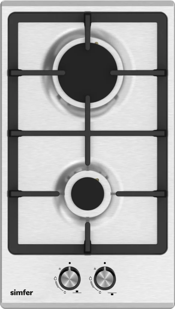 Simfer - Built-in Gas hob, 2 gas burners, 30cm - SMFBHGFLT30