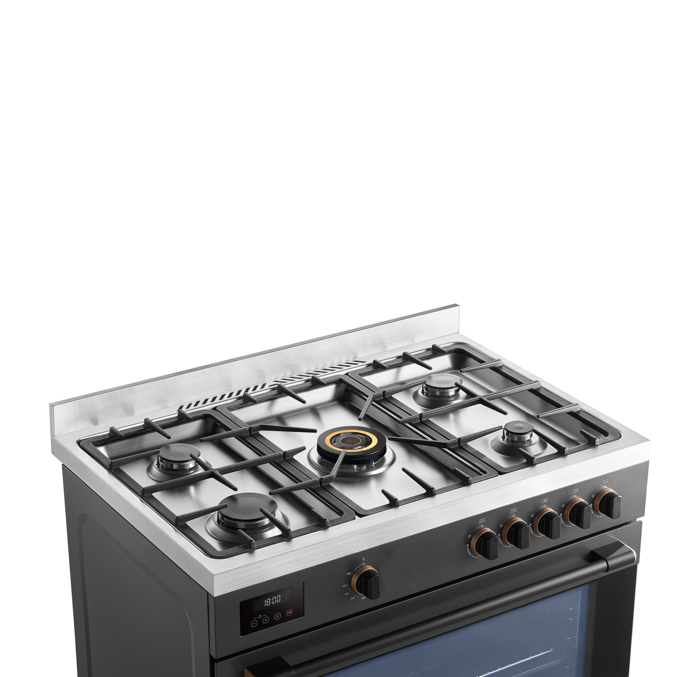 Toshiba 90 cm Gas Cooking Range - RQ1-90MG5GE(GR) - Image 3
