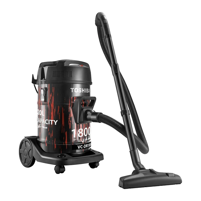 TOSHIBA - 20 Liters Drum Type Vacuum Cleaner, 1800 Watts - VC-DR180ABF(R) - Image 2