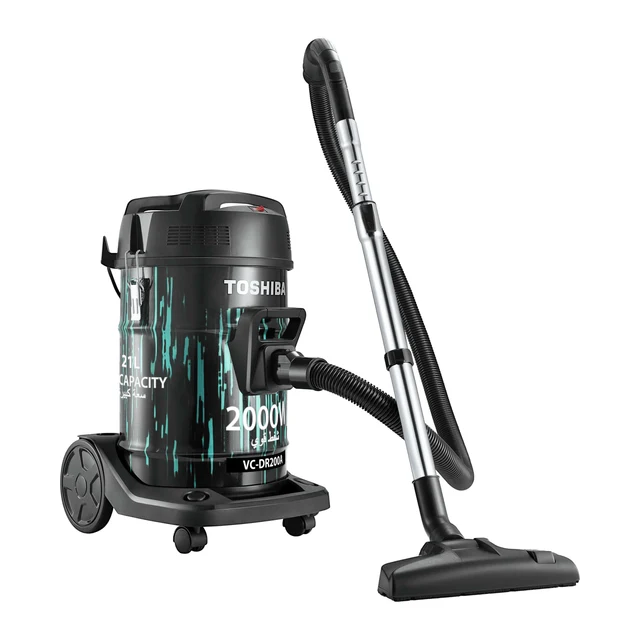 TOSHIBA - 21 Liters Drum Type Vacuum Cleaner, 2000 Watts - VC-DR200ABF(B) - Image 4